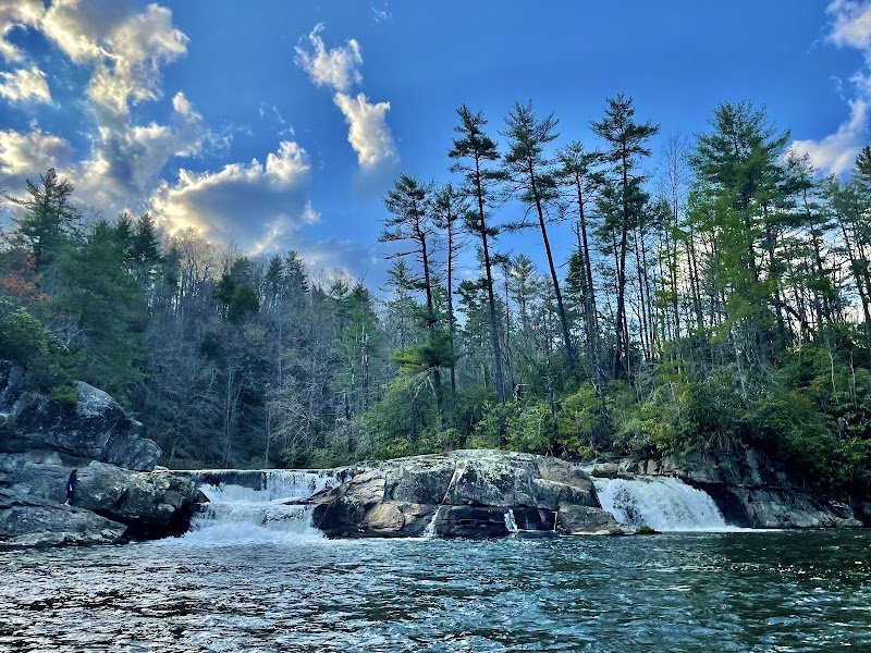 Continue at Linville Gorge Rim Trail toward Plunge Basin