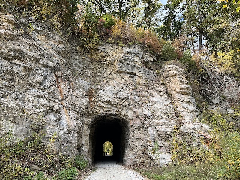 MKT Railroad Tunnel & Pictograph Bluffs