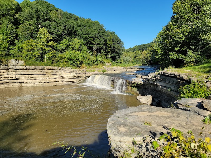 Cataract Falls — Upper Falls & Covered Bridge