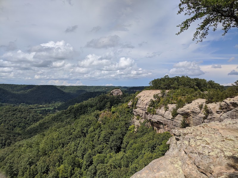 Auxier Ridge Trail — Courthouse Rock Overlook