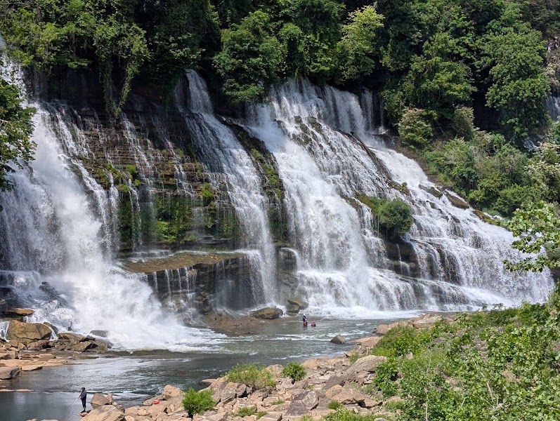 Continue at Rock Island — Twin Falls & Blue Hole