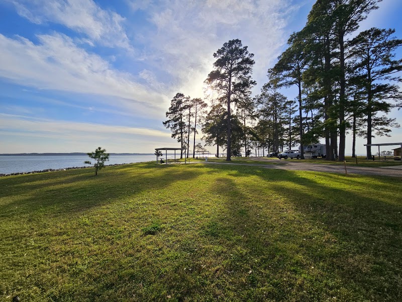 Lakeside picnic at Rayburn Park