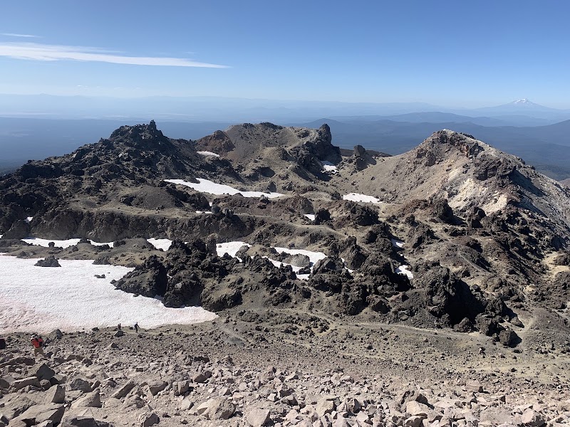 Picnic at the Lassen Peak Trailhead