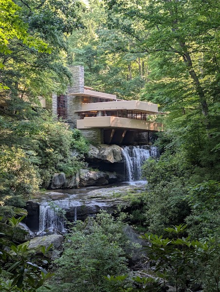 Bear Run Nature Reserve & Fallingwater grounds view