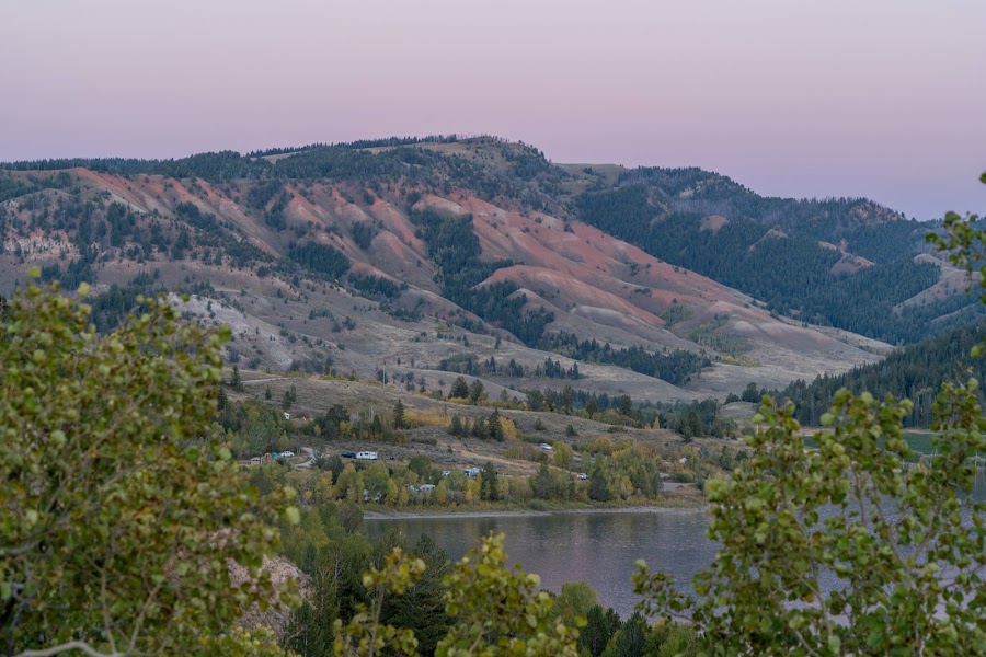 Lower Slide Lake Shore