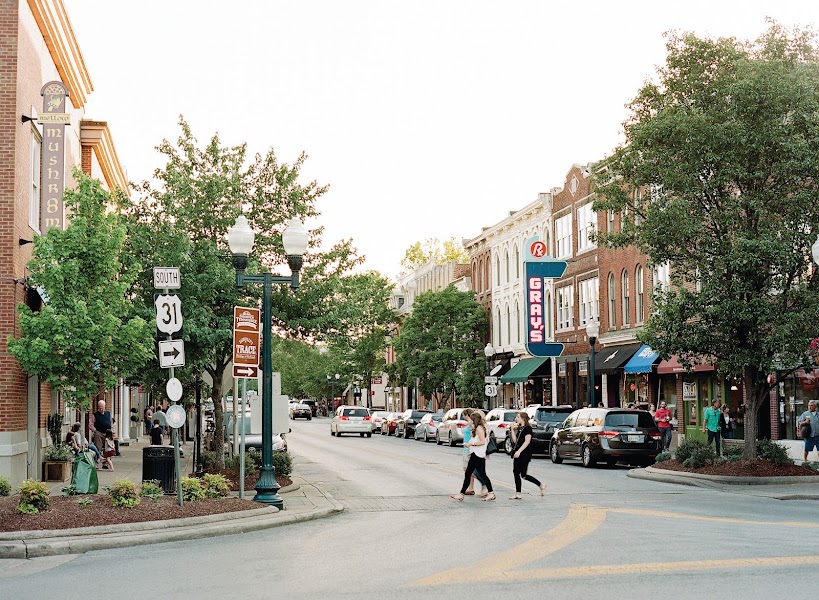 Franklin Historic Downtown — Main Street